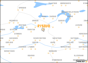 map of Rysovo