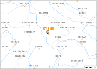 map of Ryton