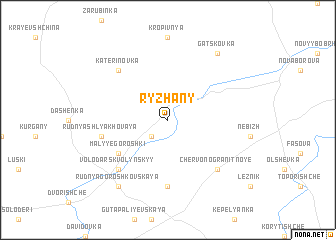 map of Ryzhany
