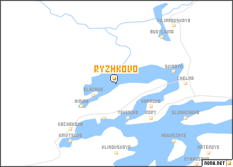 map of Ryzhkovo
