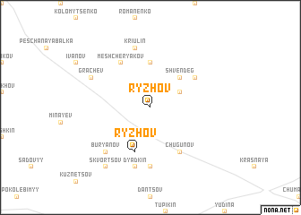 map of Ryzhov