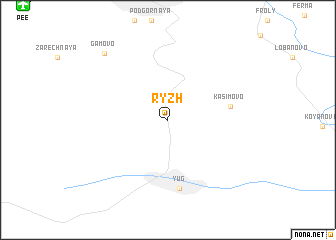 map of Ryzh