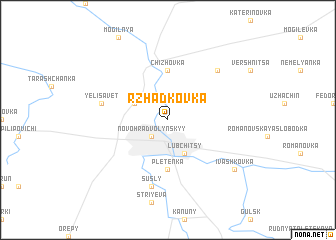 map of Rzhadkovka
