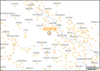 map of Ržišta