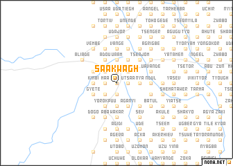 map of Saakwagh