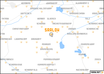 map of Saalow