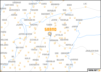 map of Saano