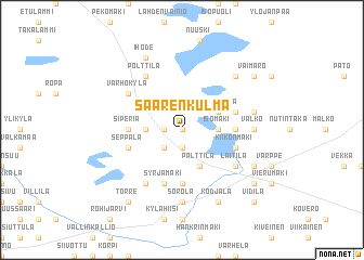 map of Saarenkulma