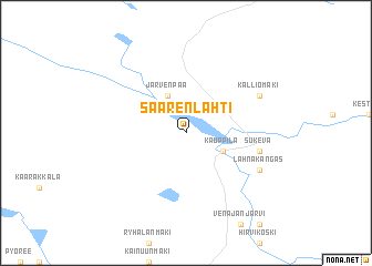 map of Saarenlahti