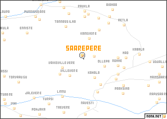 map of Saarepere