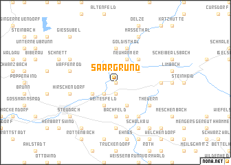 map of Saargrund