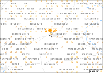 map of Saasa