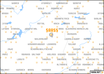 map of Saass