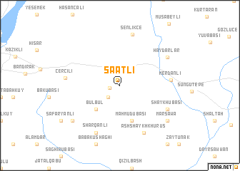 map of Saatli