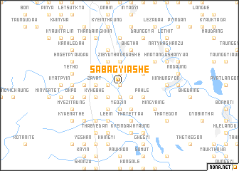 map of Sabagyi Ashe