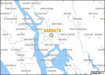 map of Sabahta