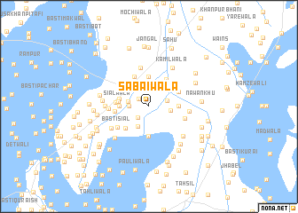 map of Sabāīwāla