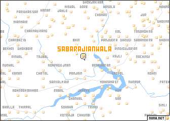 map of Sāba Rājiānwāla