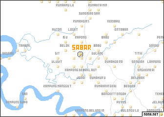 map of Sabar