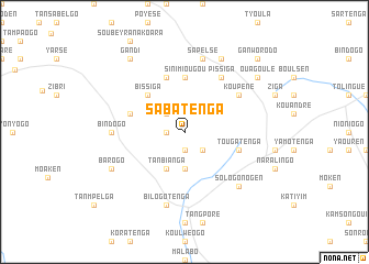 map of Sabatenga