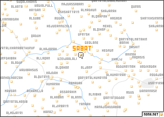 map of Sabāt