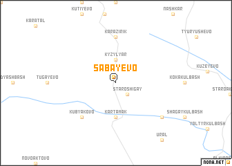 map of Sabayevo