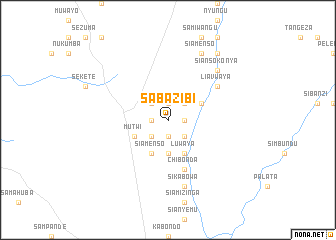 map of Sabazibi