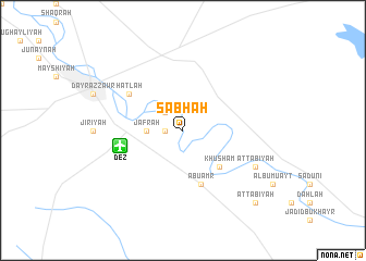 map of Şabḩah