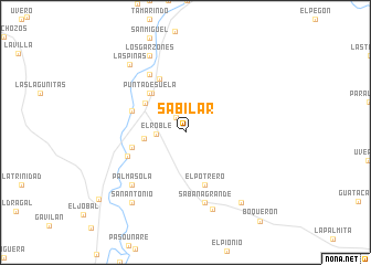 map of Sabilar