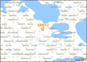 map of Sabitz