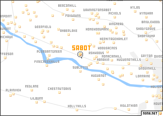 map of Sabot