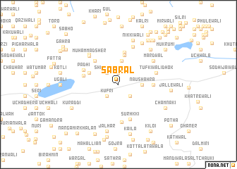 map of Sabrāl