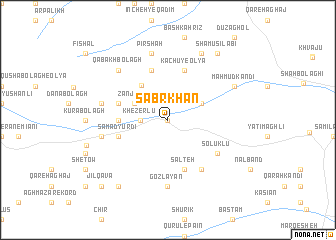 map of Şabrkhān