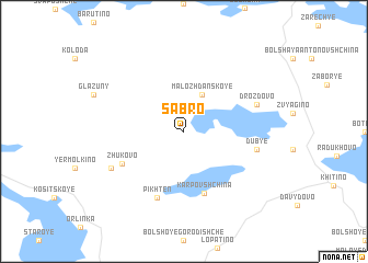 map of Sabro