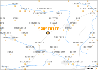 map of Sabstätte