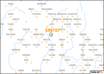 map of Sabtei