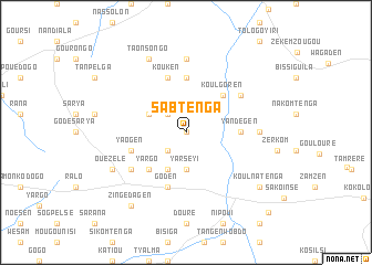 map of Sabtenga