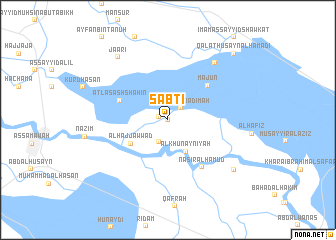 map of Sabtī