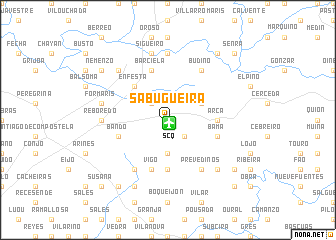 map of Sabugueira