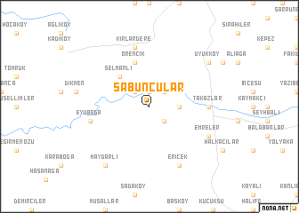 map of Sabuncular