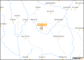 map of Sabun