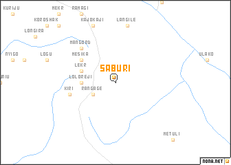 map of Saburi