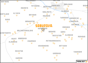 map of Saburova