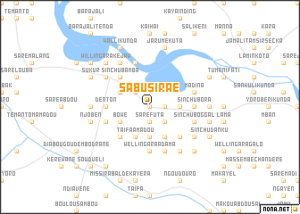 map of Sabu Sirae