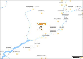 map of Sabyi