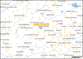map of Sabzpura
