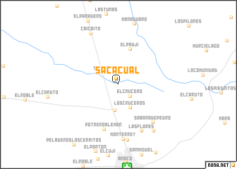 map of Sacacual