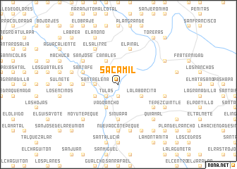 map of Sacamil