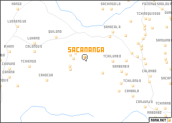 map of Sacananga