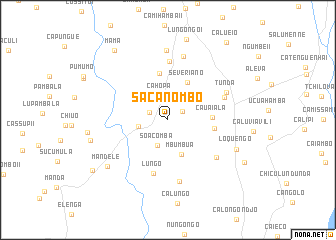 map of Sacanombo